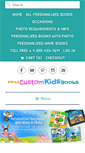 Mobile Screenshot of mycustomkidsbooks.com